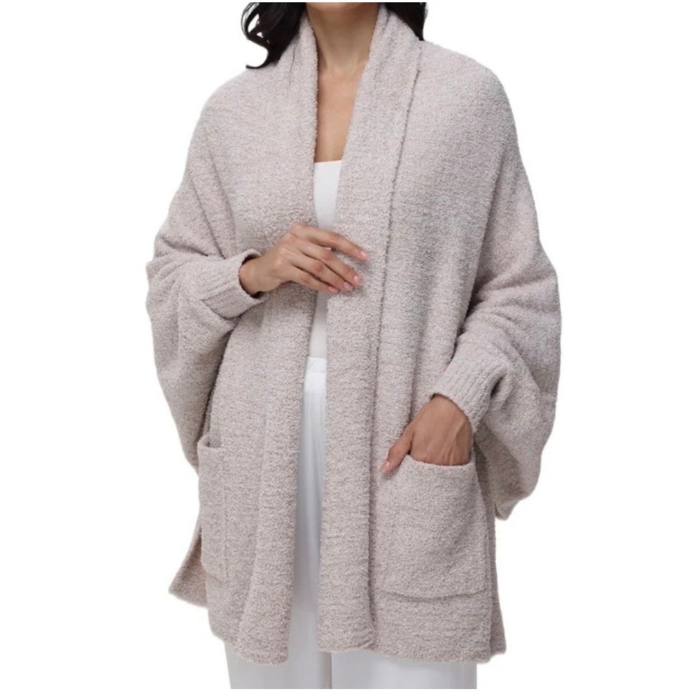525 America Fuzzy Cozy Cape Cardigan